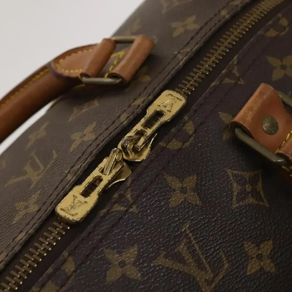 LOUIS VUITTON Monogram Keepall 55 Boston Bag M41424